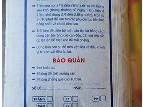 Keo dán gạch đá